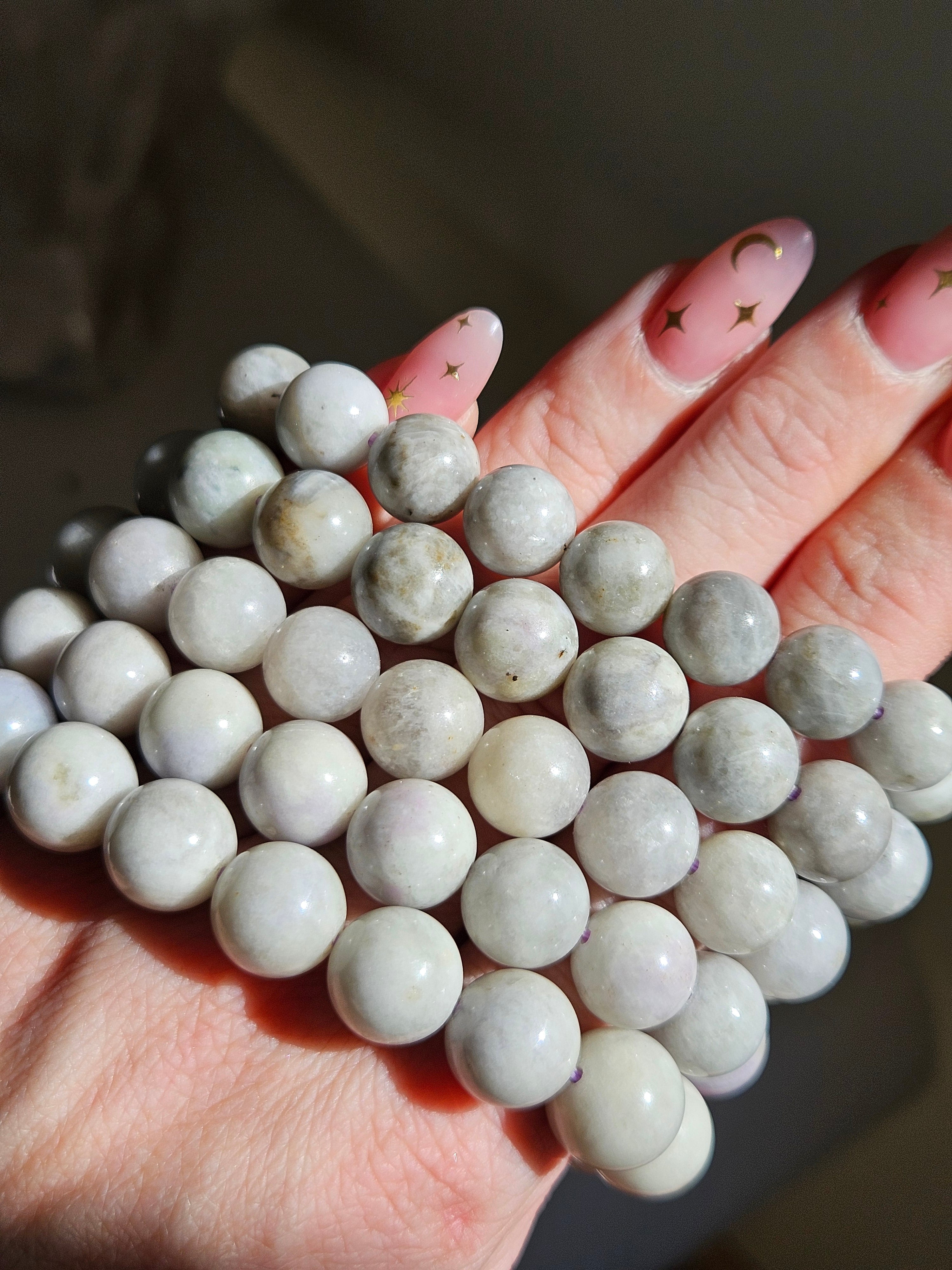 White Sodalite Bracelet | 11-13mm