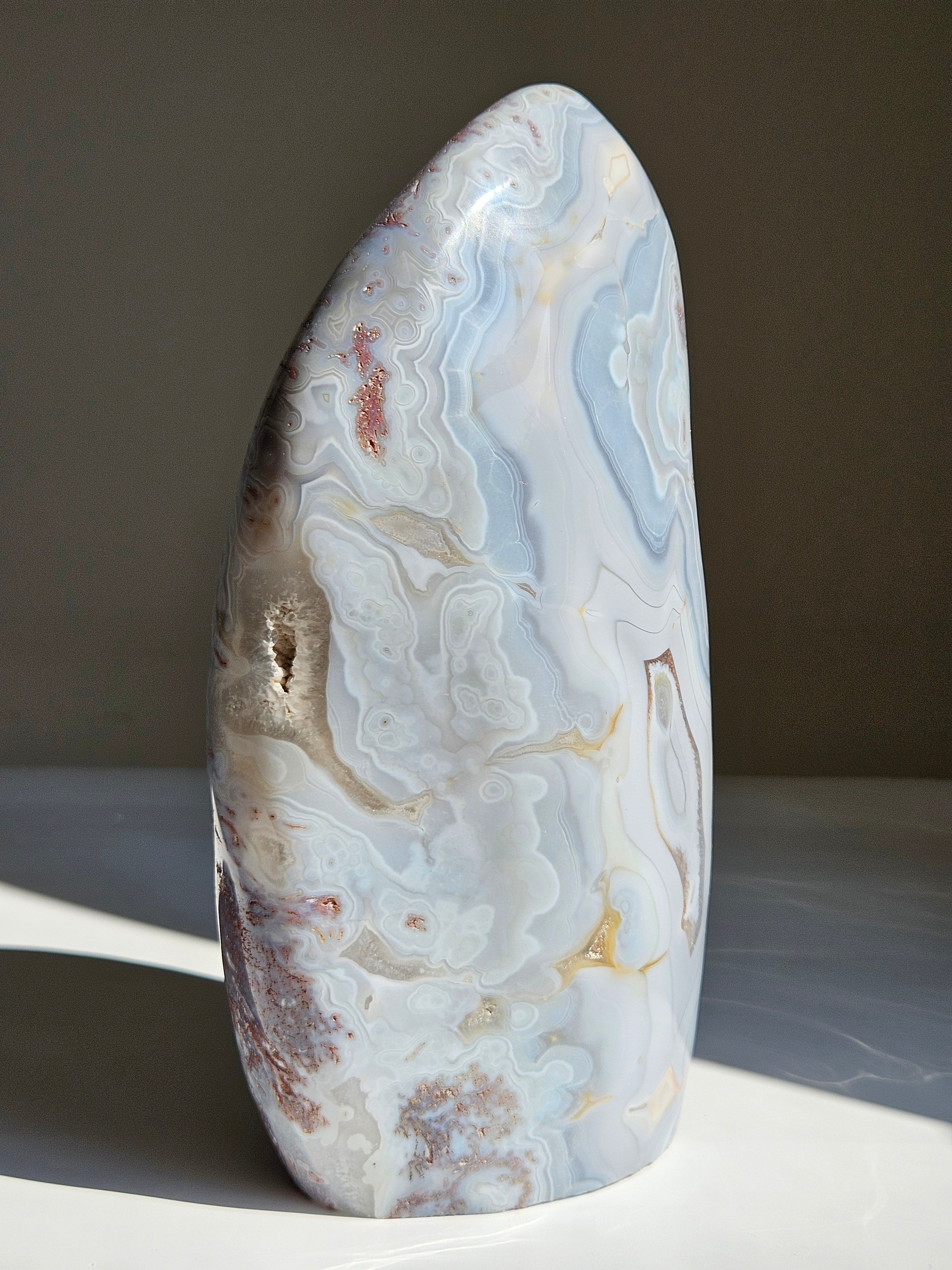 Orca x Moss Agate Statement