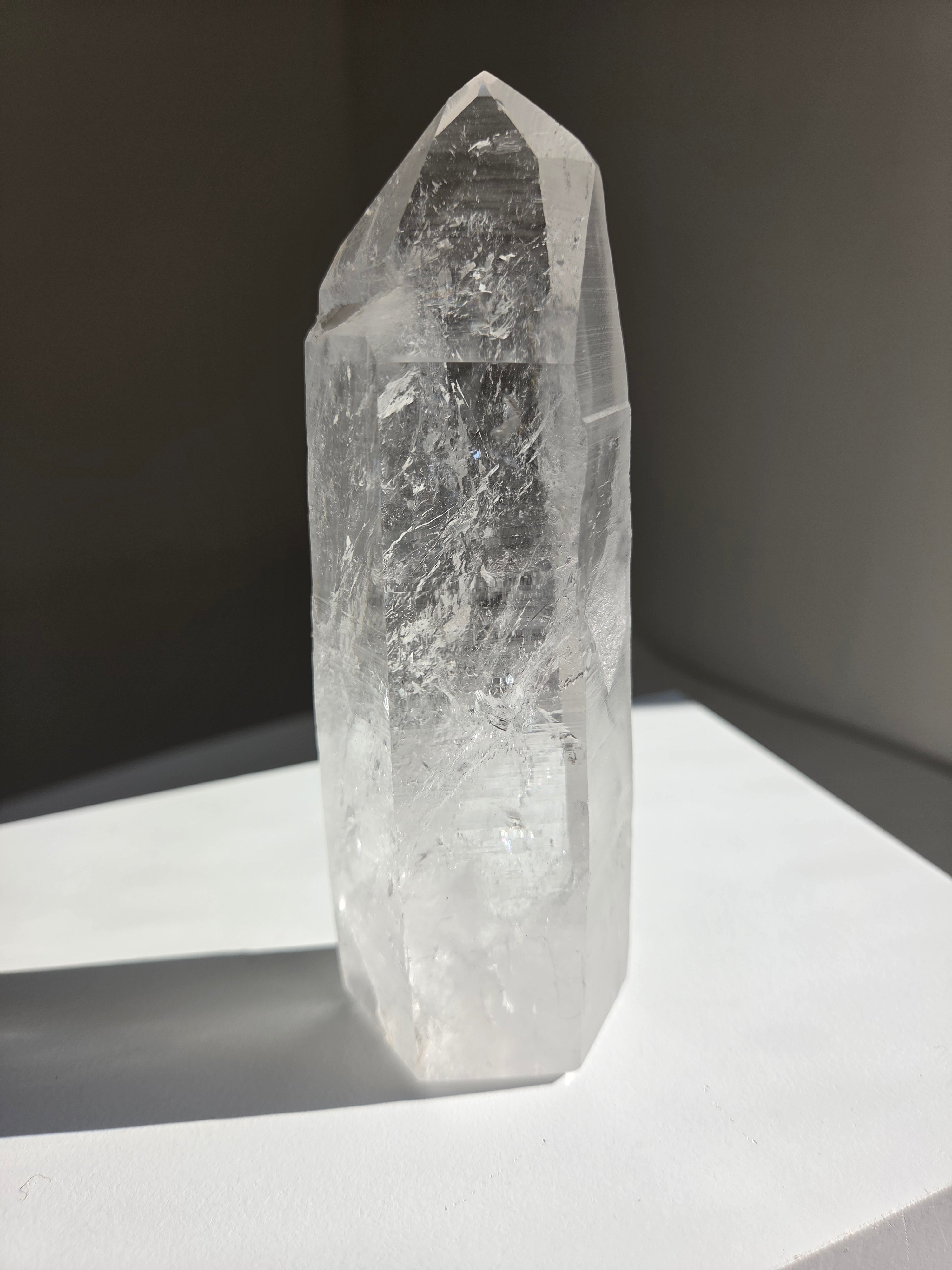 Semipolished Quartz Tower 014