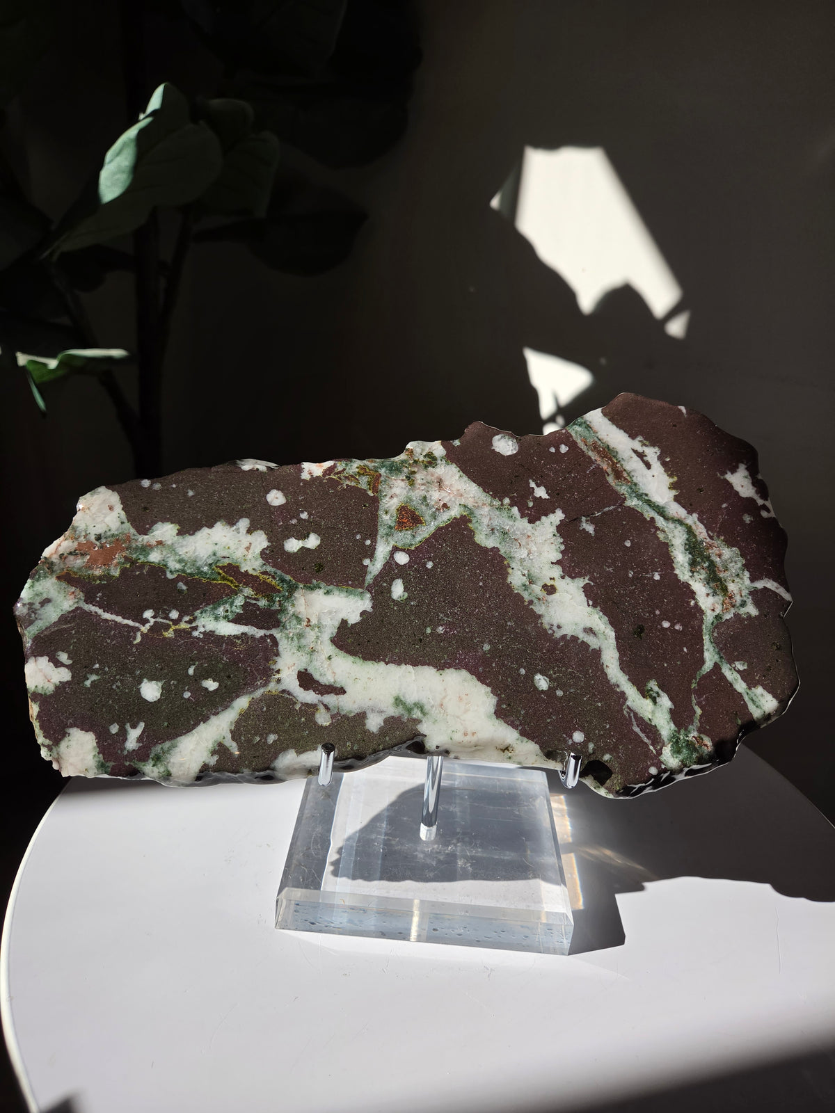 Copper Slab on stand 002
