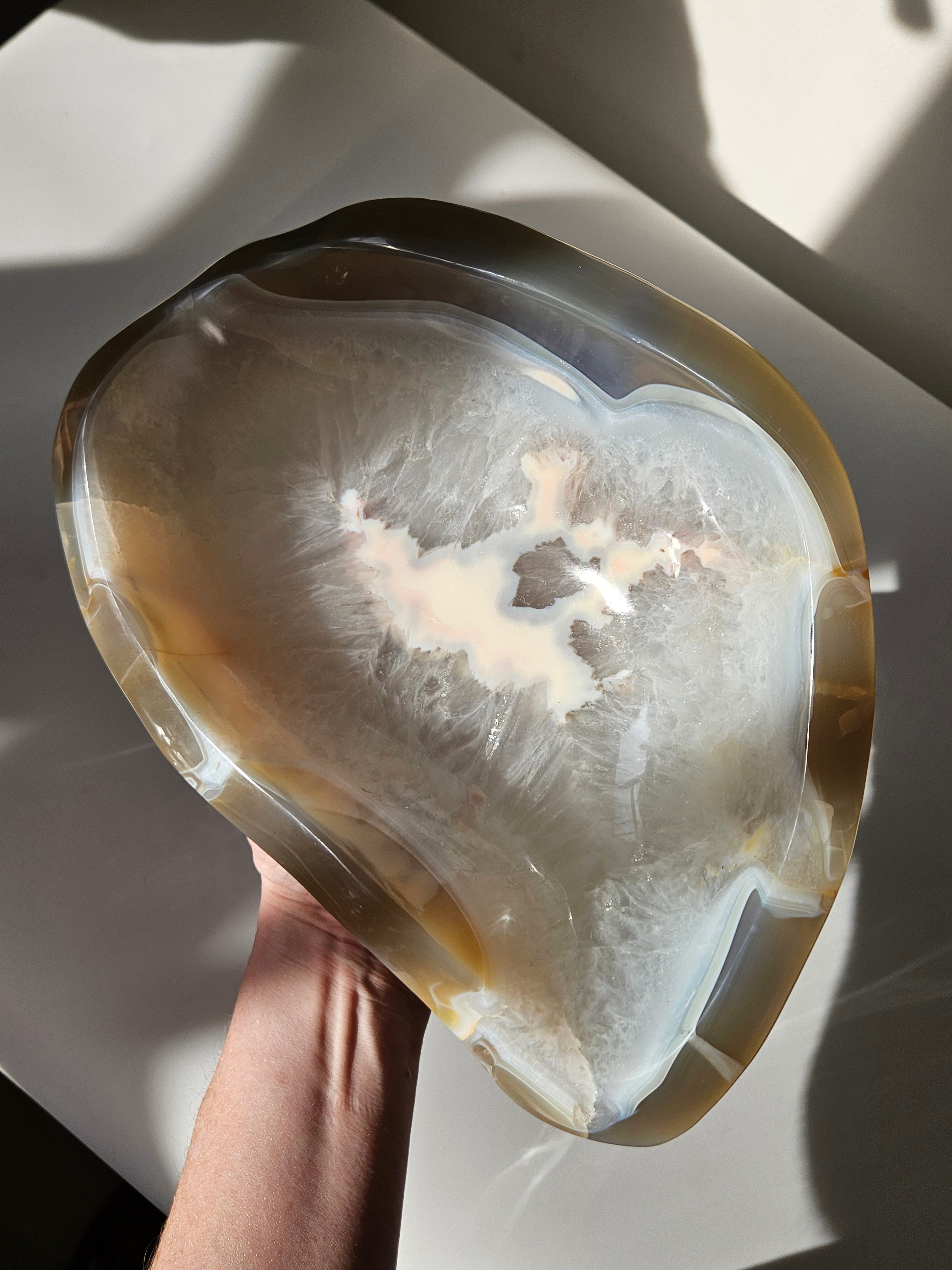Agate Statement Bowl