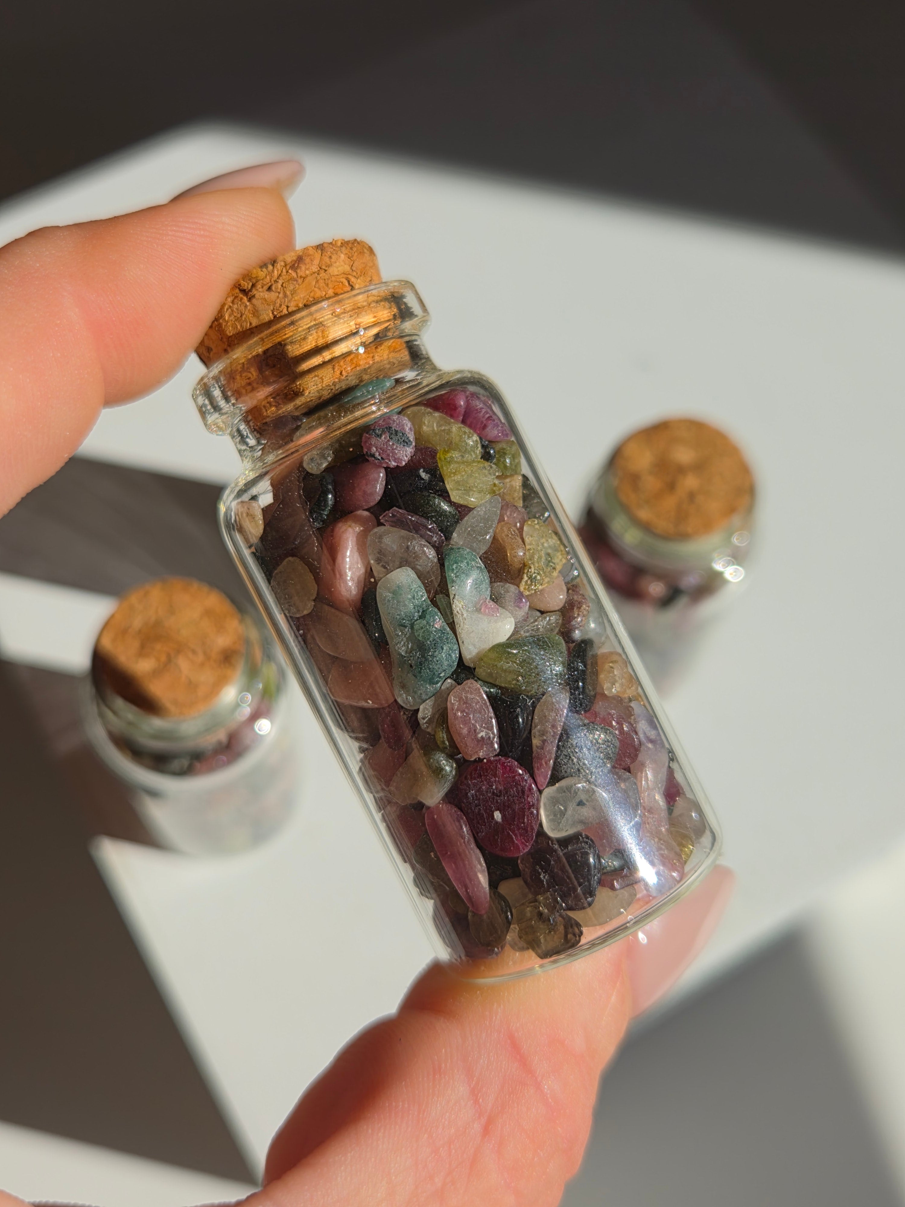 Tourmaline Chip Vial