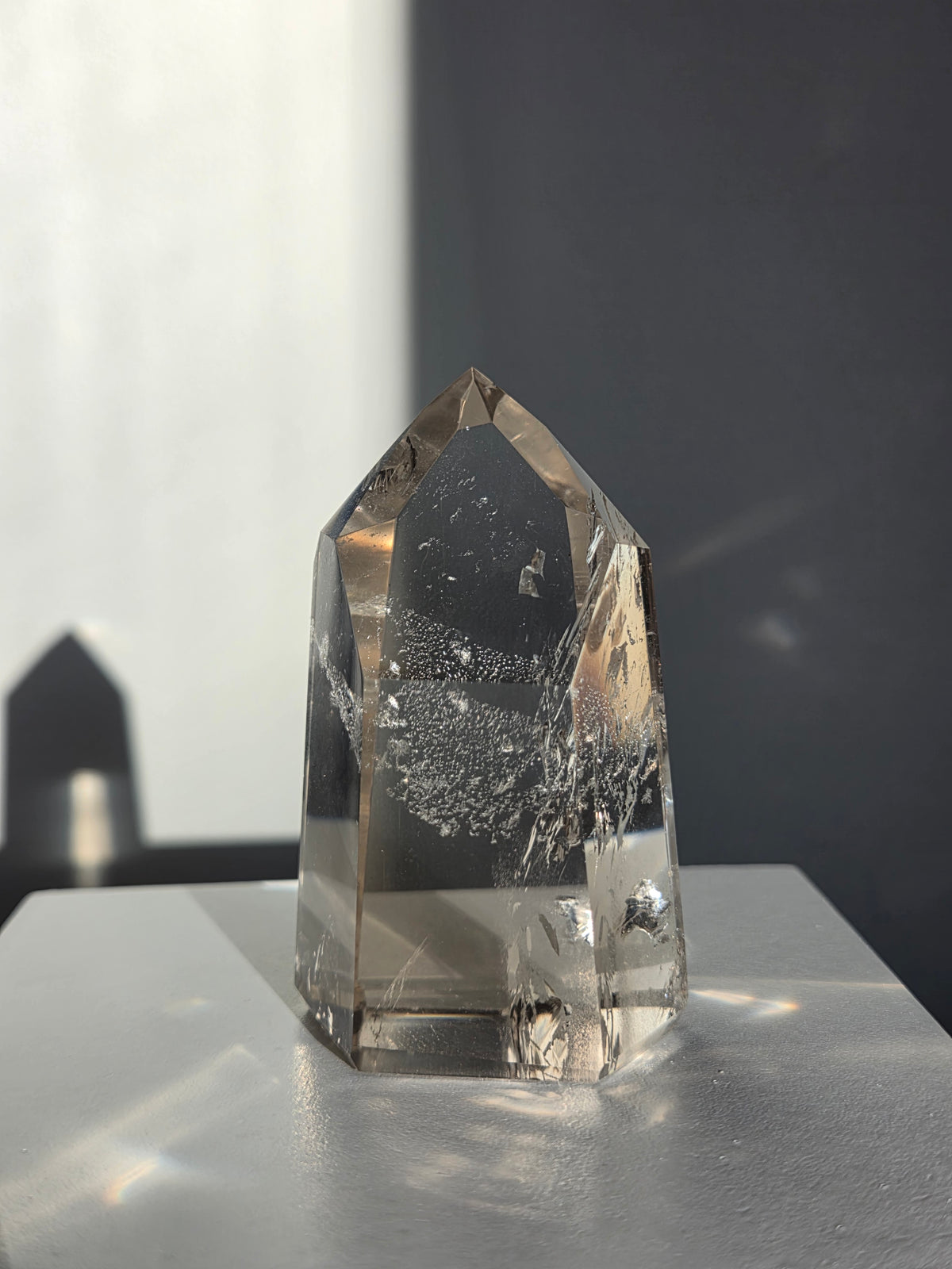 Smoky Quartz Tower 026