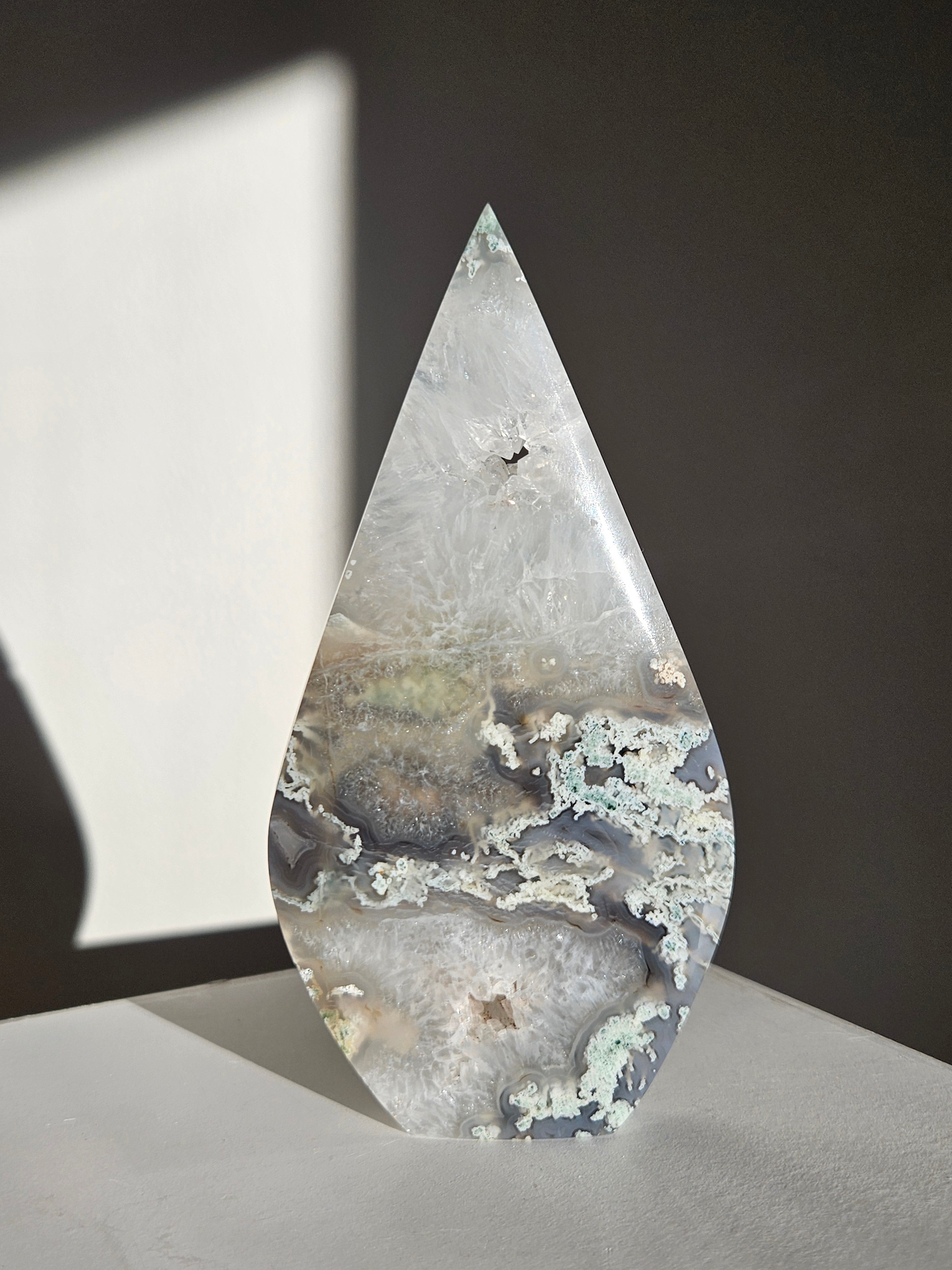 Moss Agate Flame 002