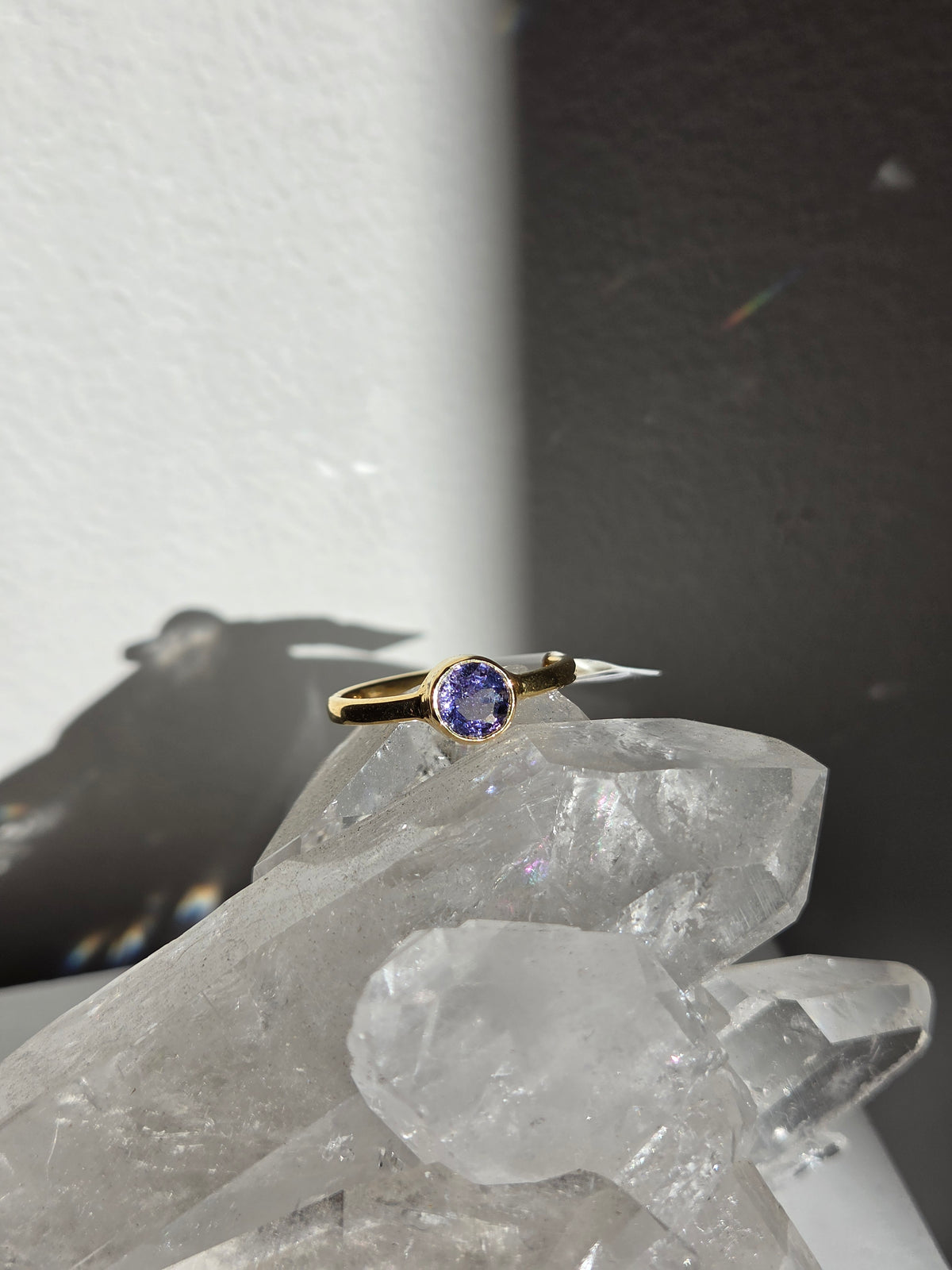 Size 6 | Tanzanite Ring | gold 053