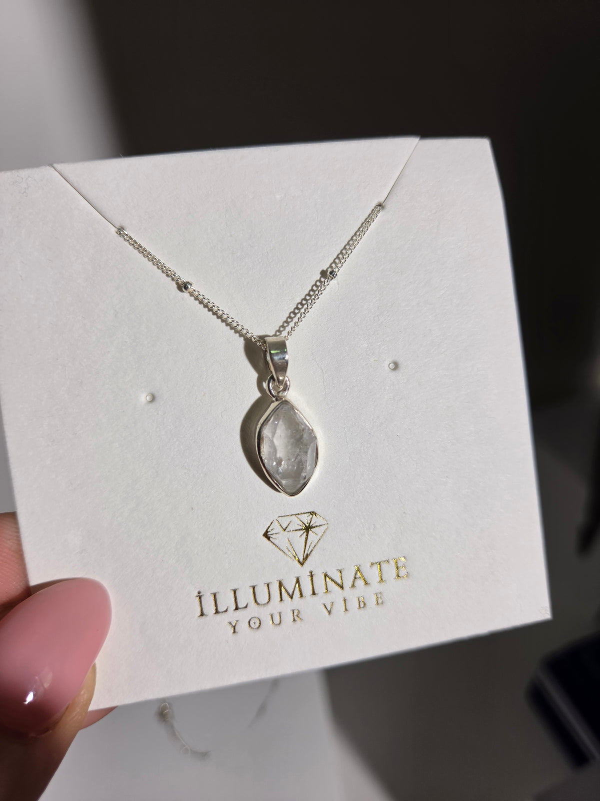 Herkimer Diamond Necklace 004