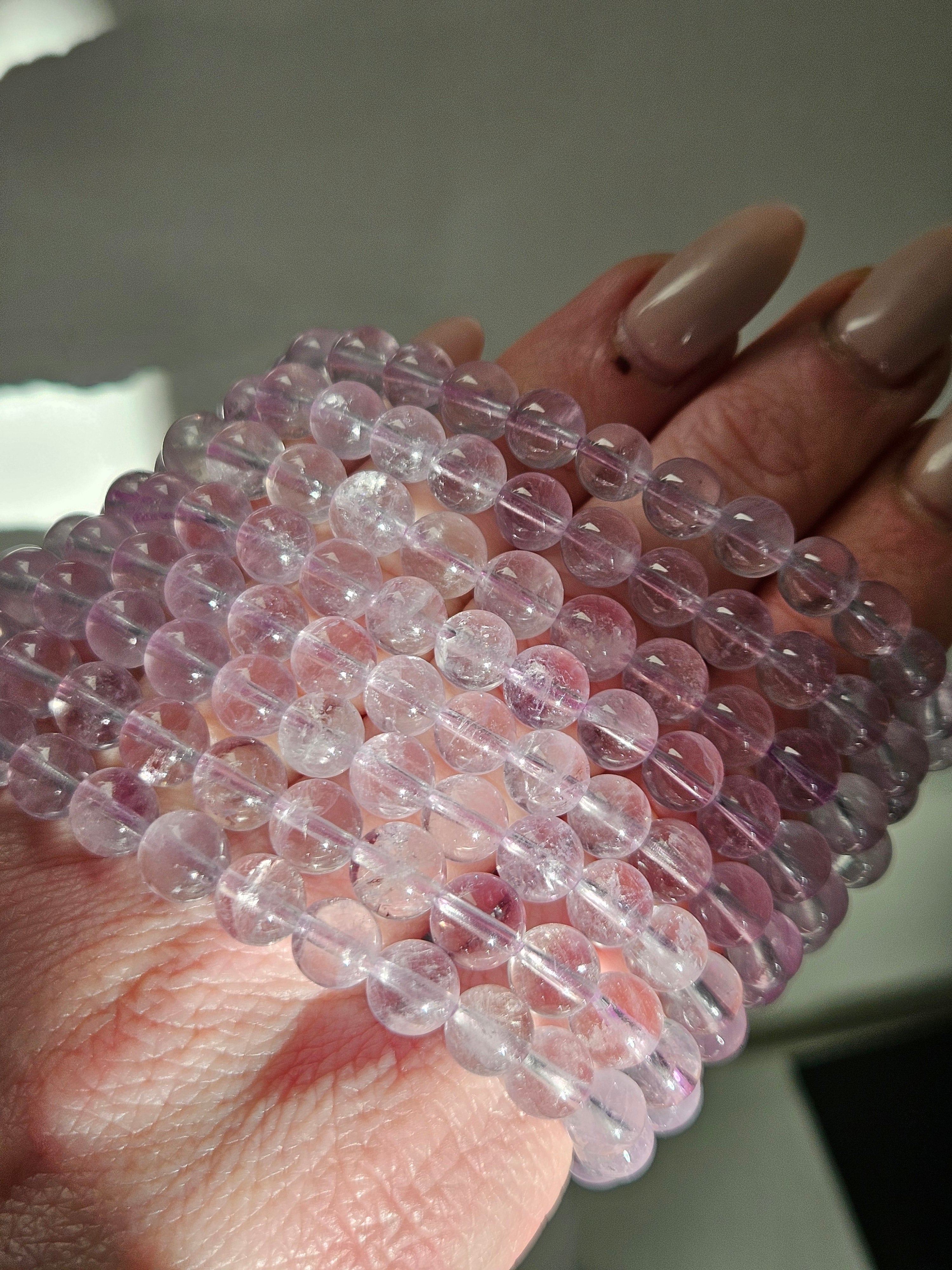 Lavender Amethyst bracelet | 7mm