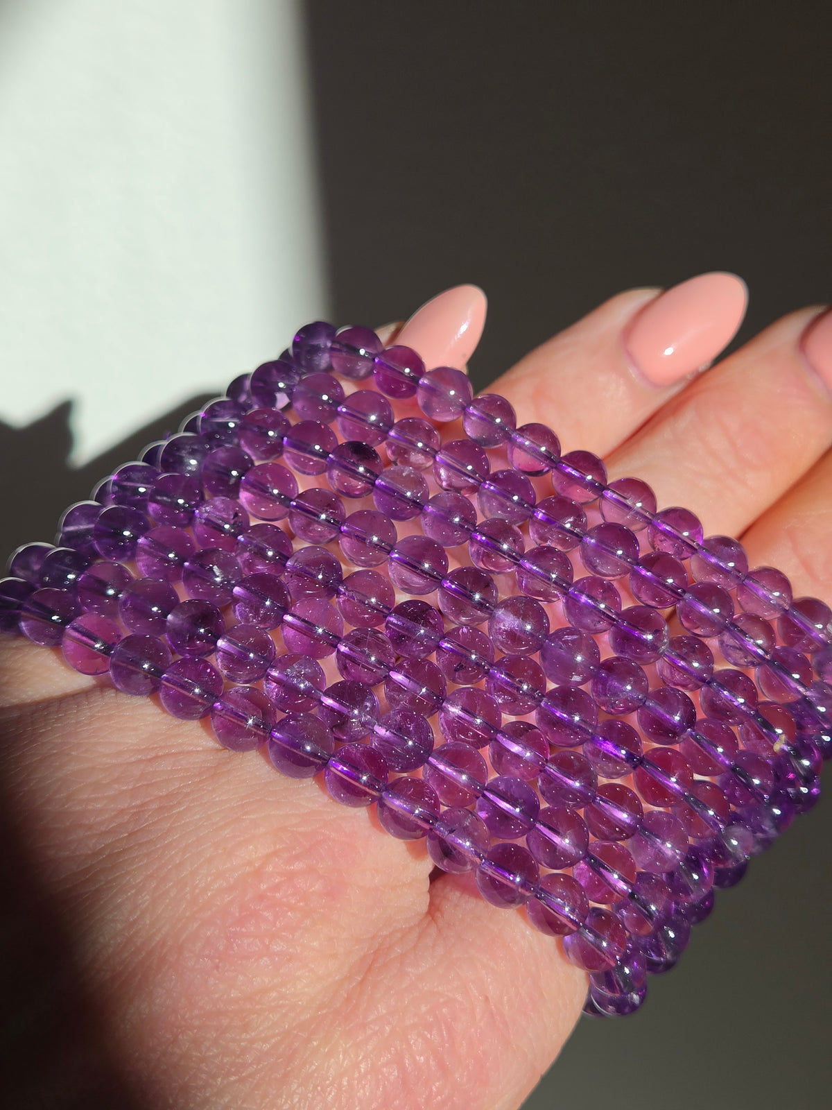 Amethyst Bracelet | 6mm