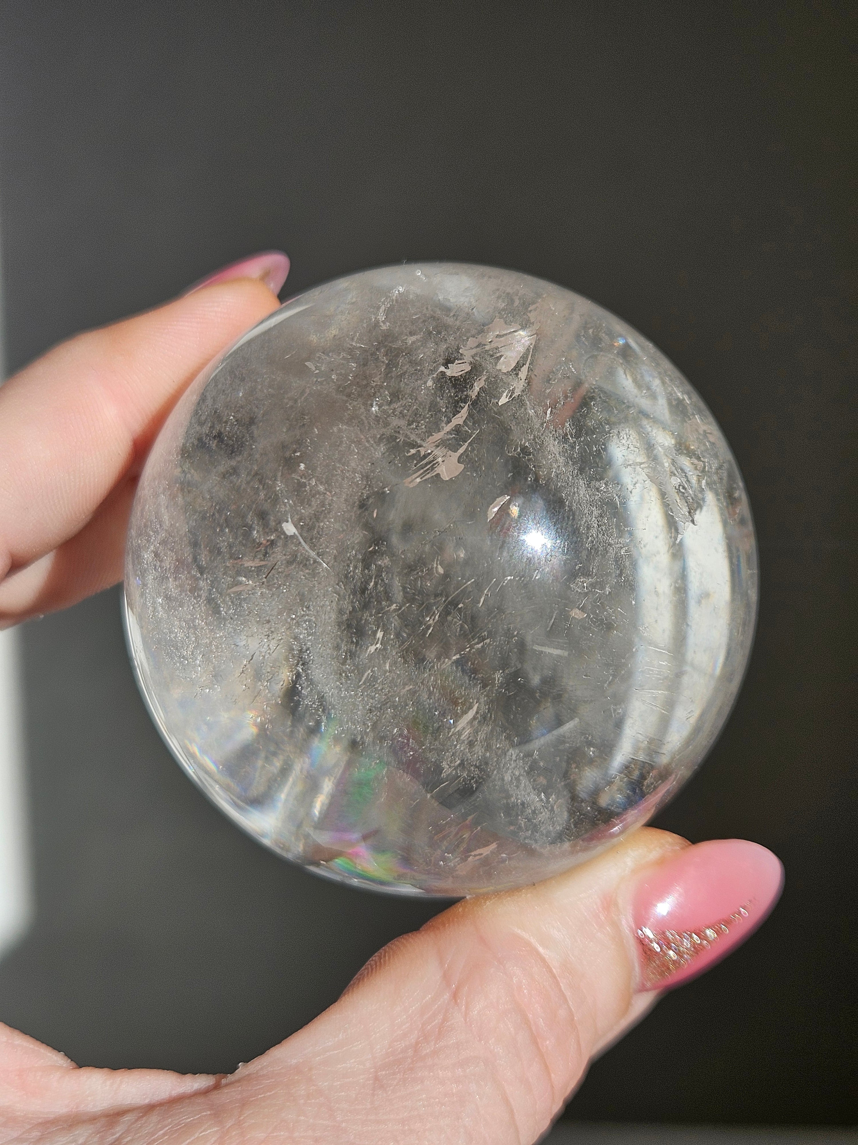 Lemurian Quartz Sphere 004