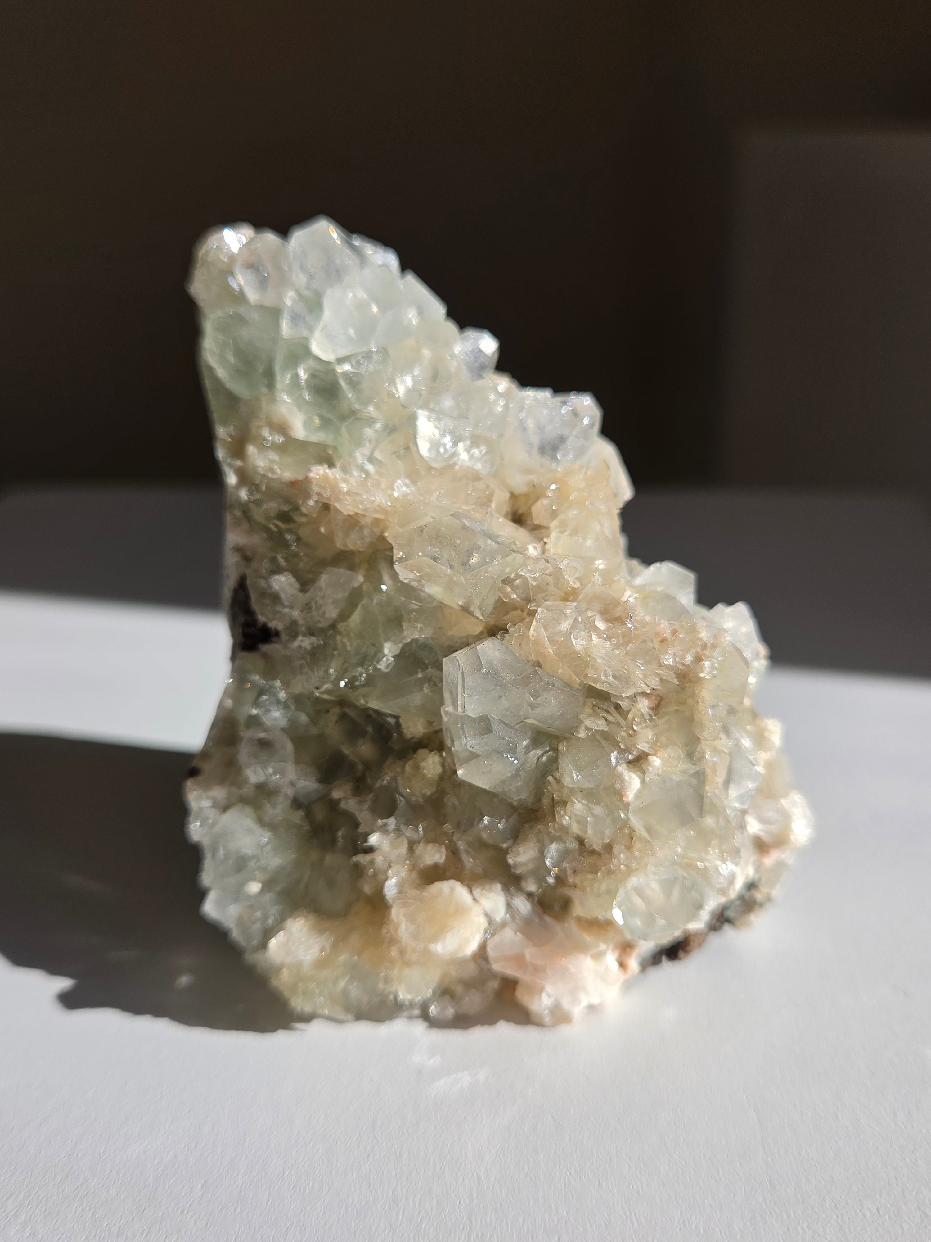 Minty Green Apophyllite 006