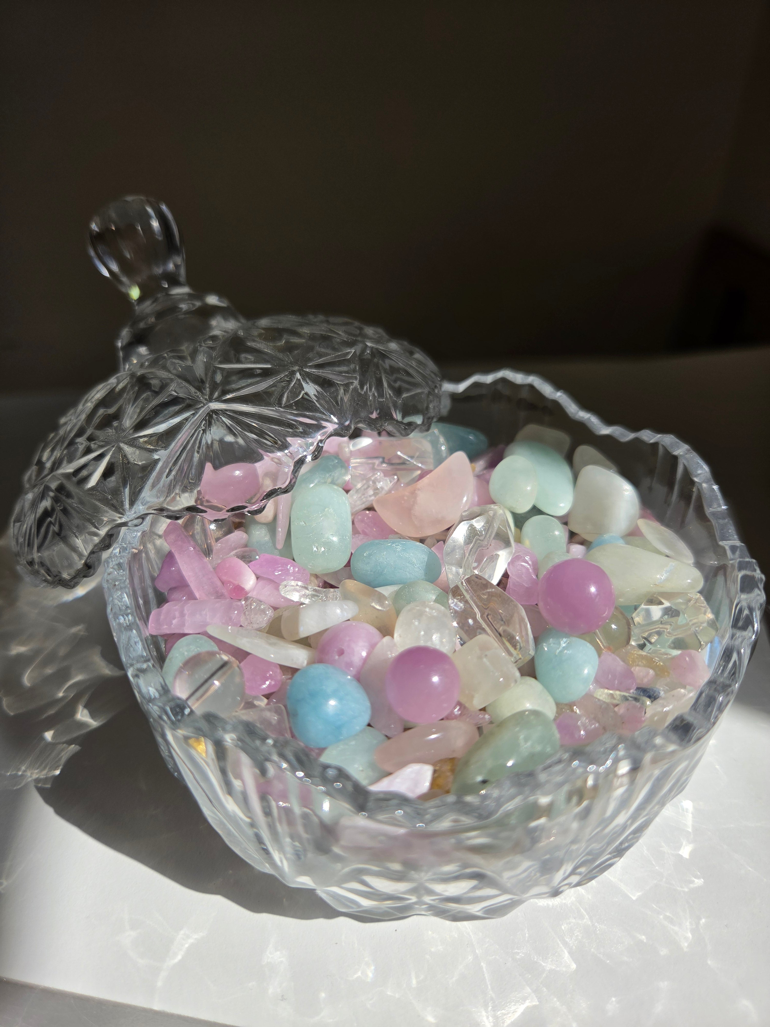 Confetti Filled Candy Dish