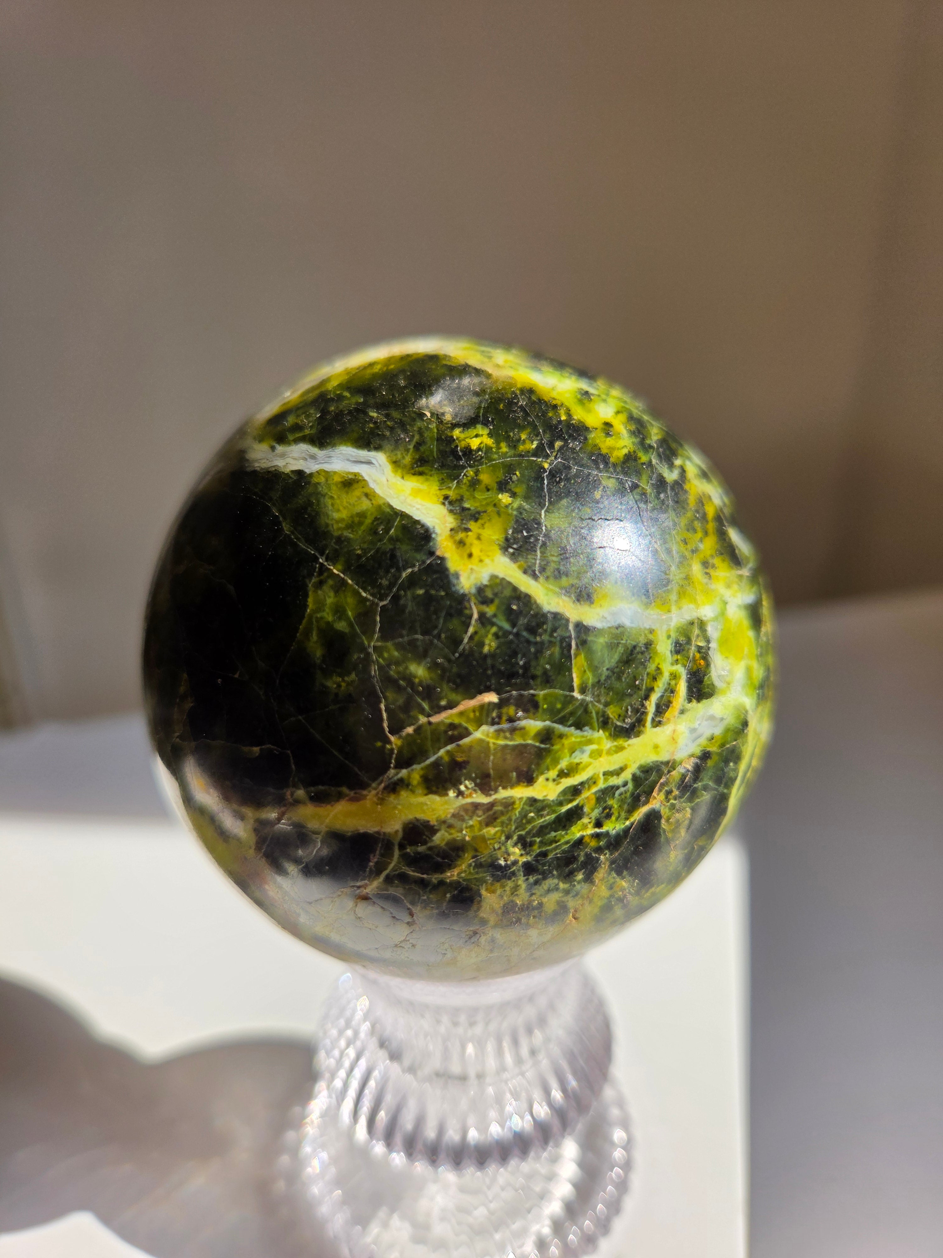 Green Opal Sphere 001