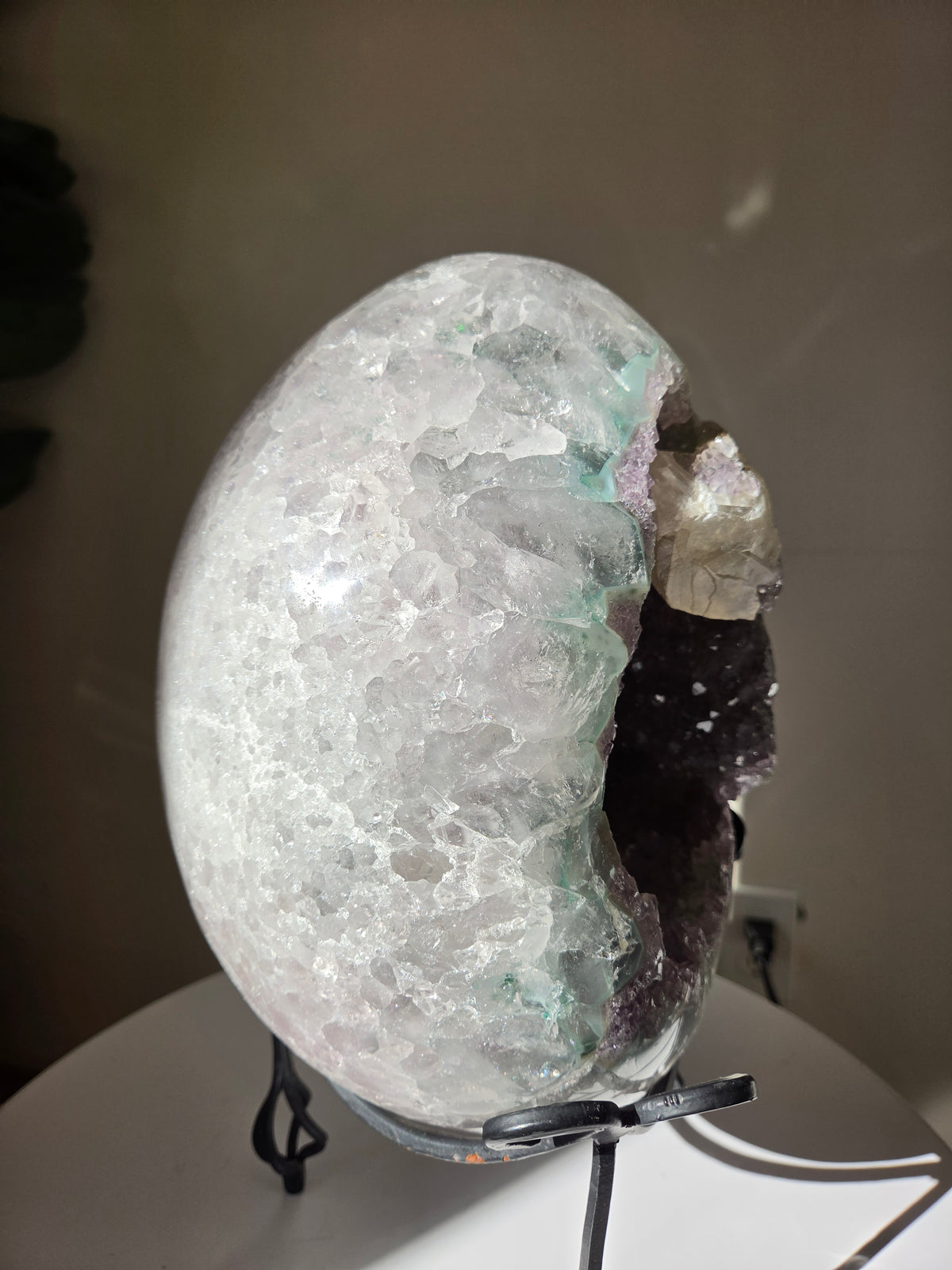 Agate x Amethyst Statement Egg