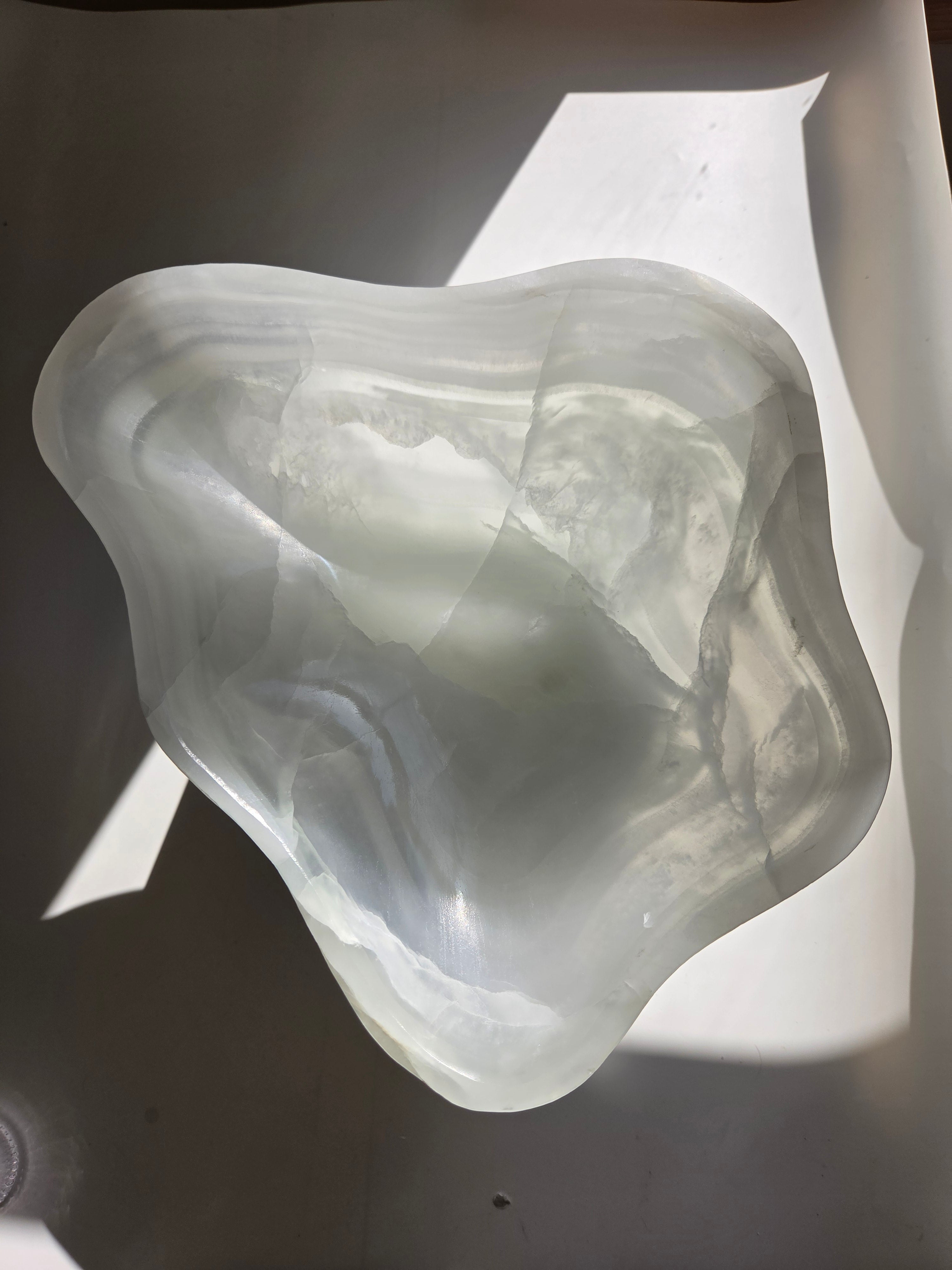 White Onyx Bowl 002