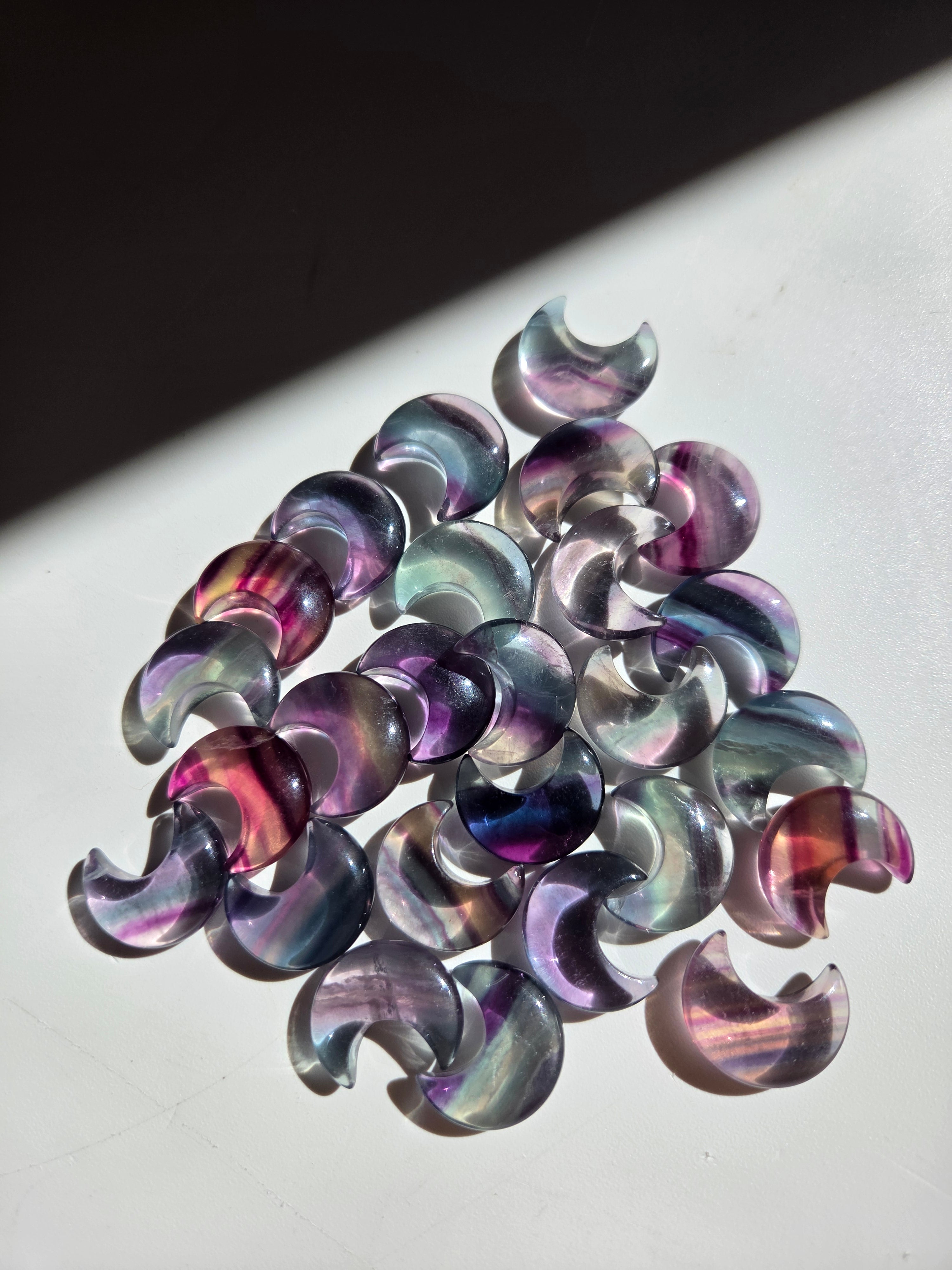 Fluorite Mini Moon