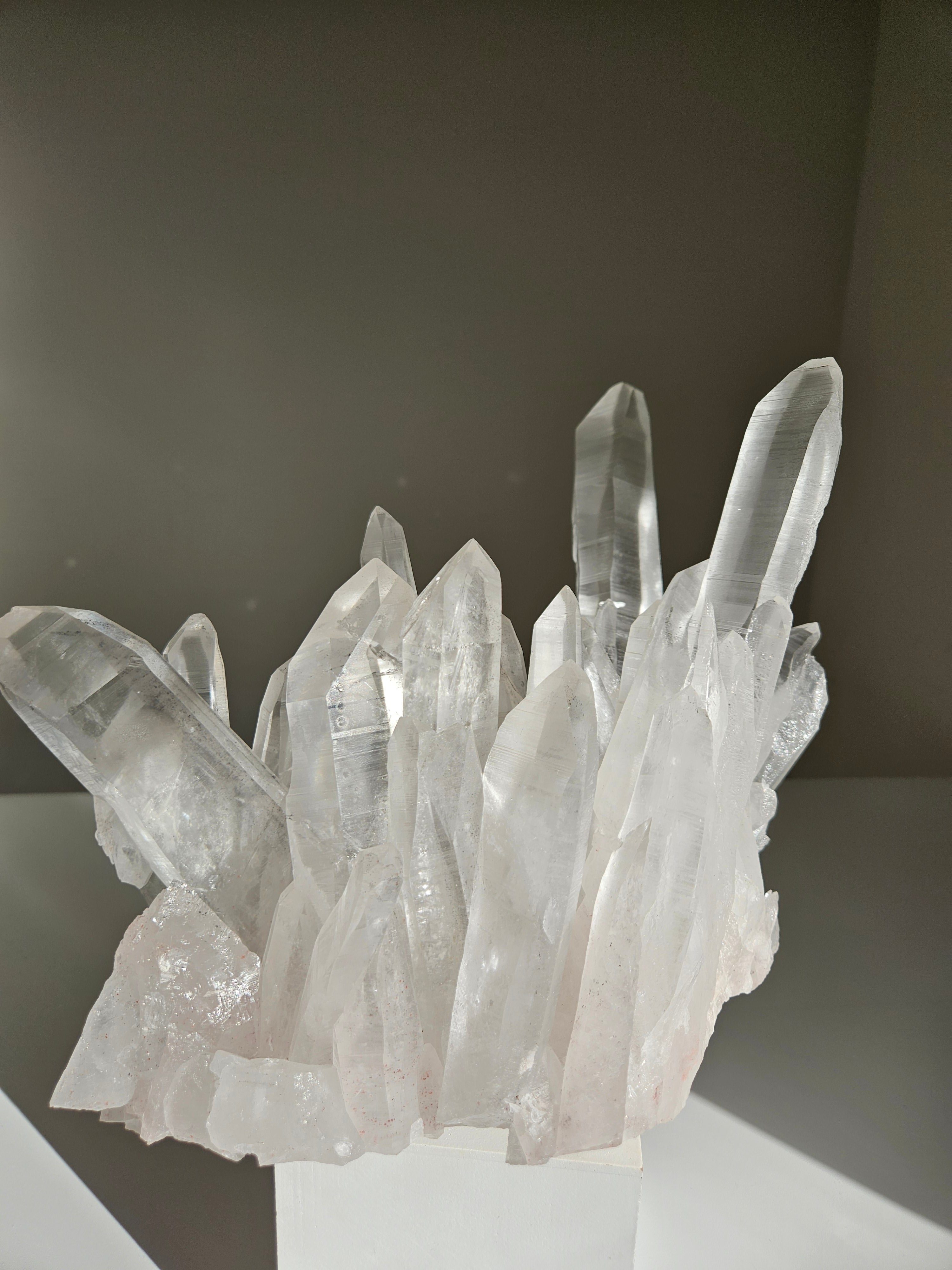 Lemurian Quartz Cluster 001
