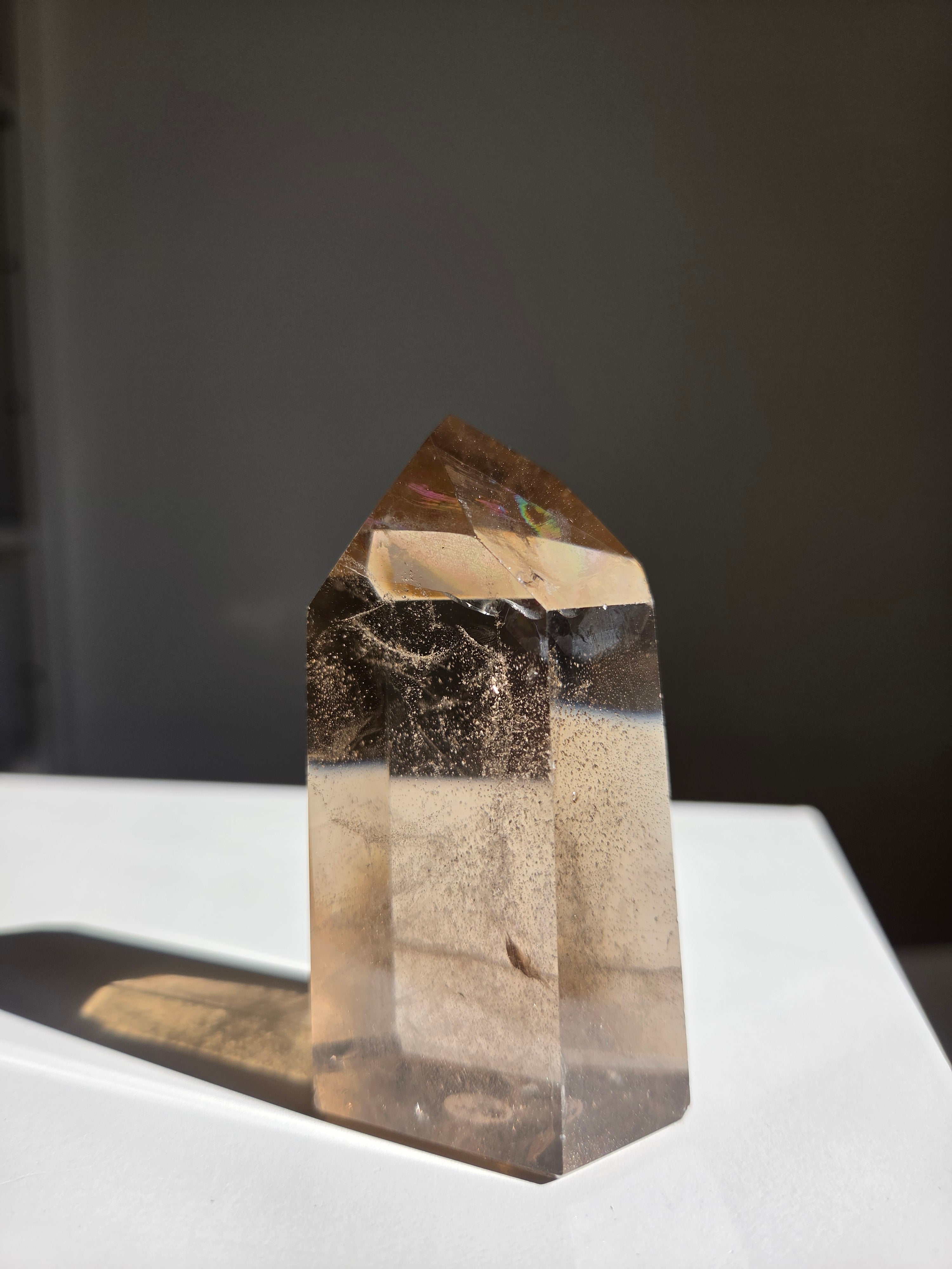 Smoky Quartz Tower 012