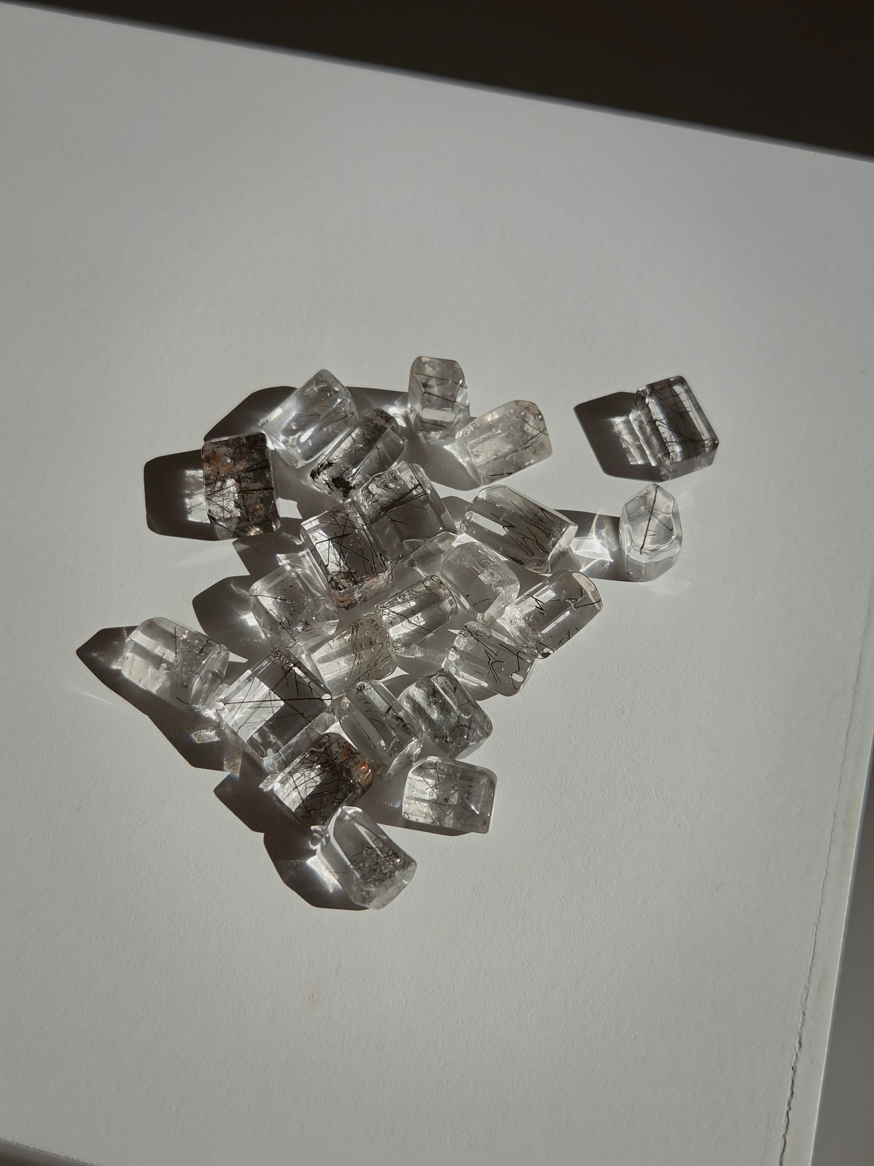 Tourmaline in Quartz Minis | set of 5