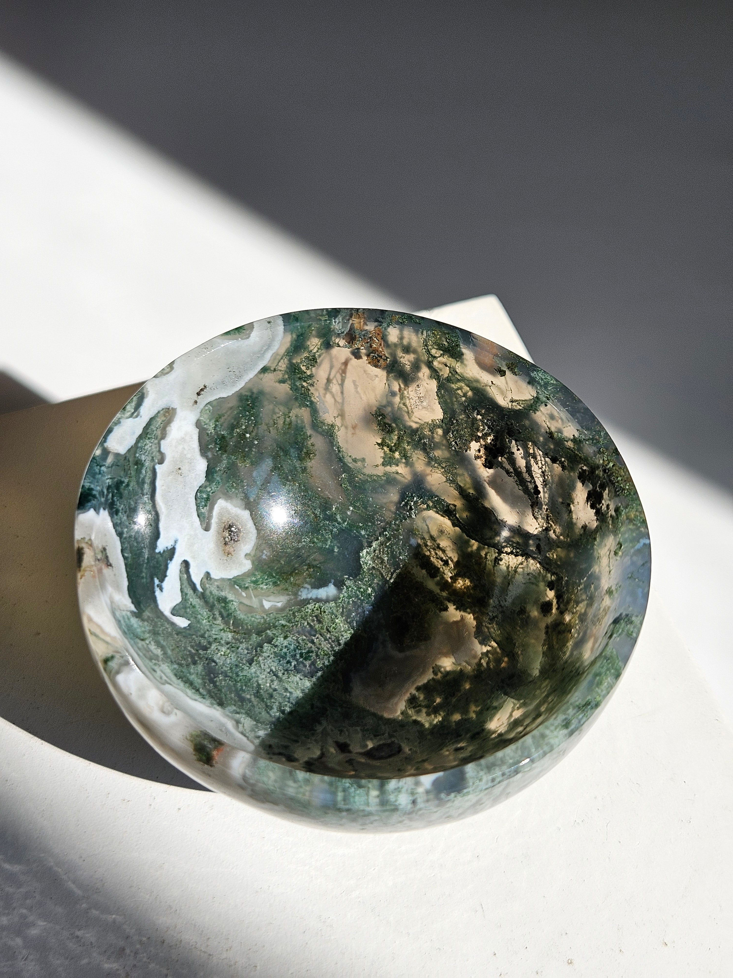 HQ Moss Agate Mini Bowl 012