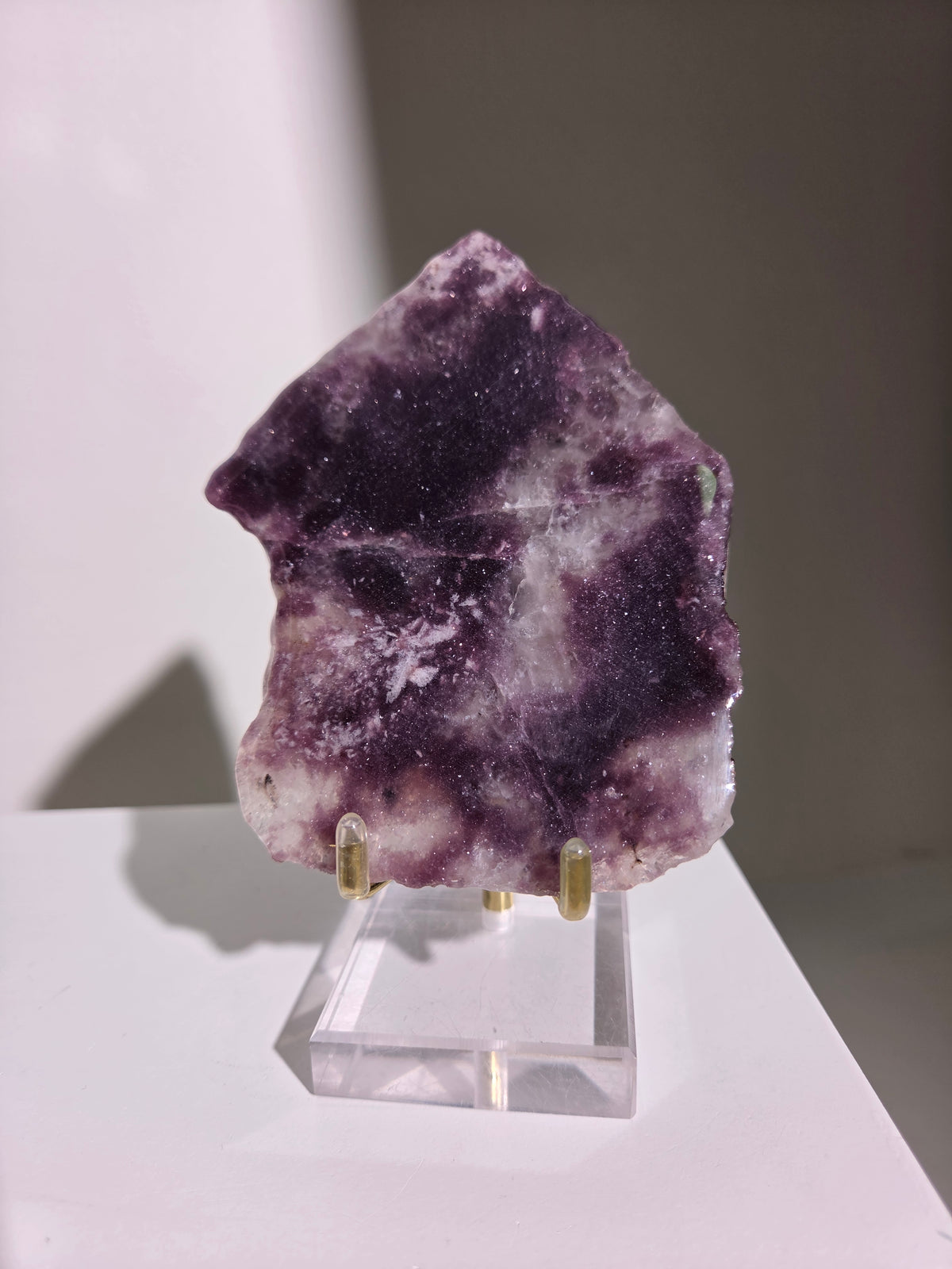 Lepidolite Slab 001