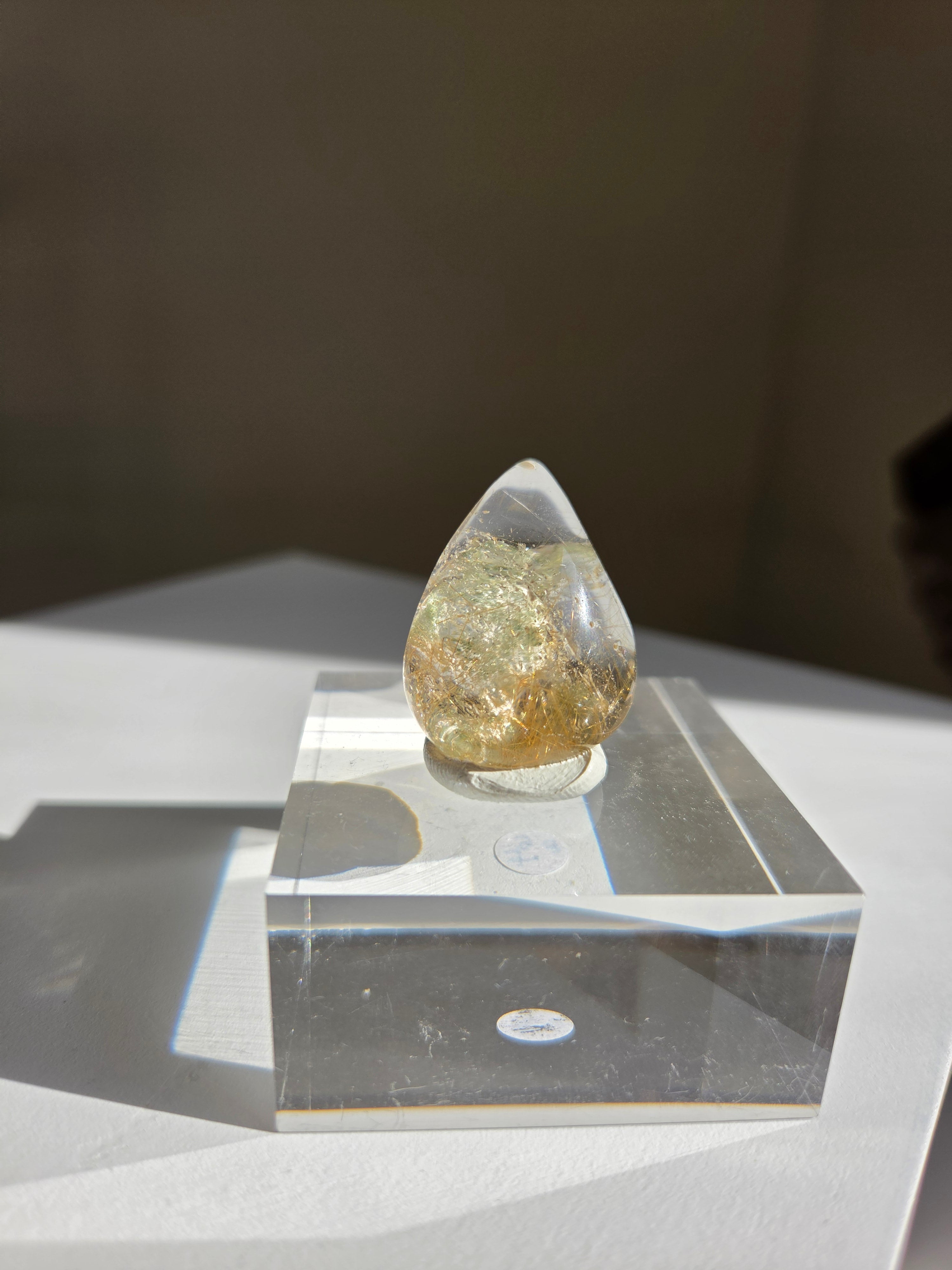 Himalayan Rutile Cabochon 015
