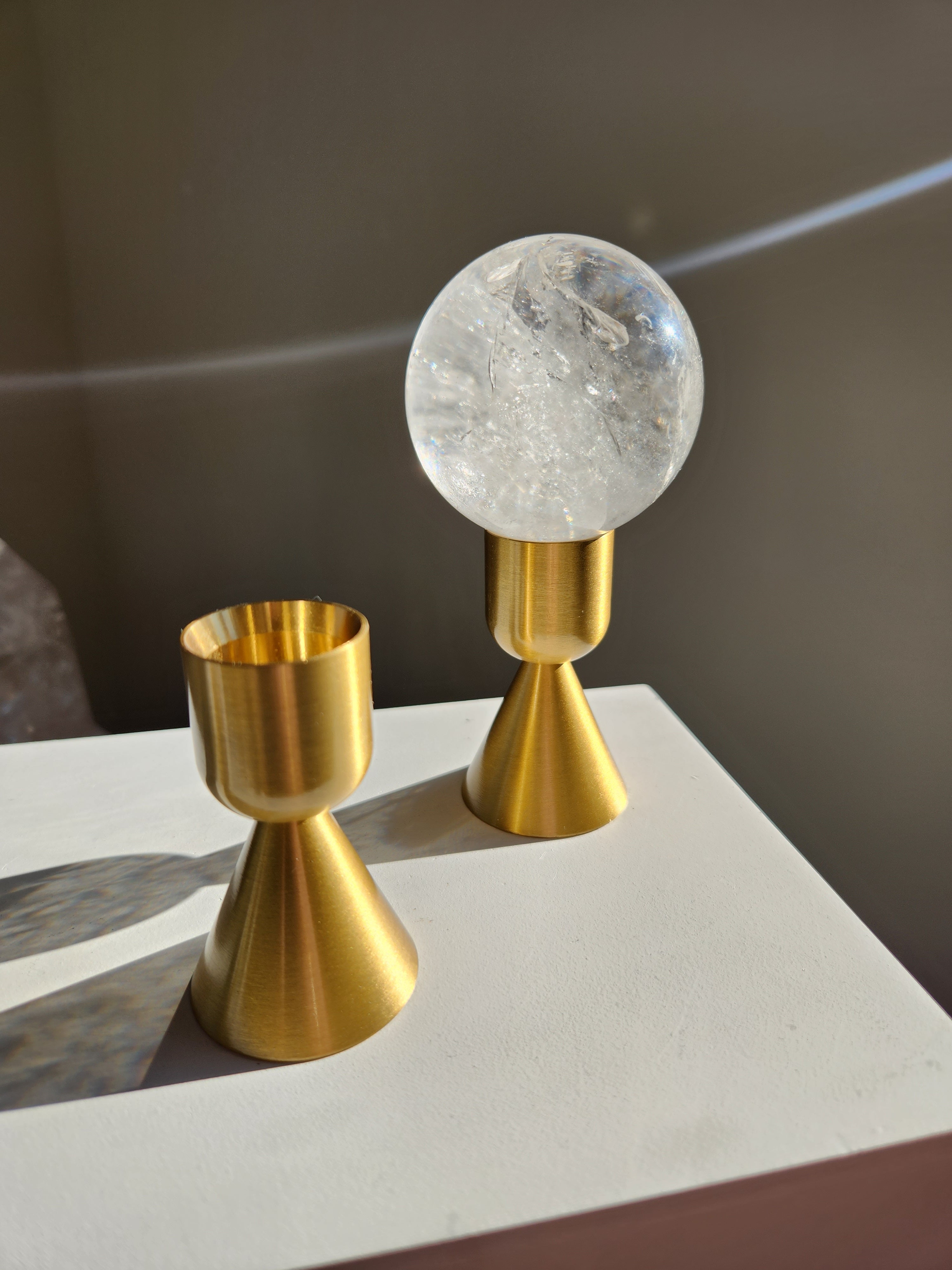 Brass Sphere Stand